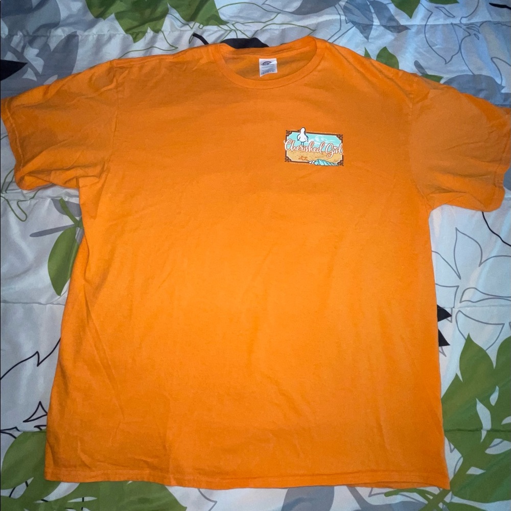 Cherished Girl. Color: Orange Size: XL
